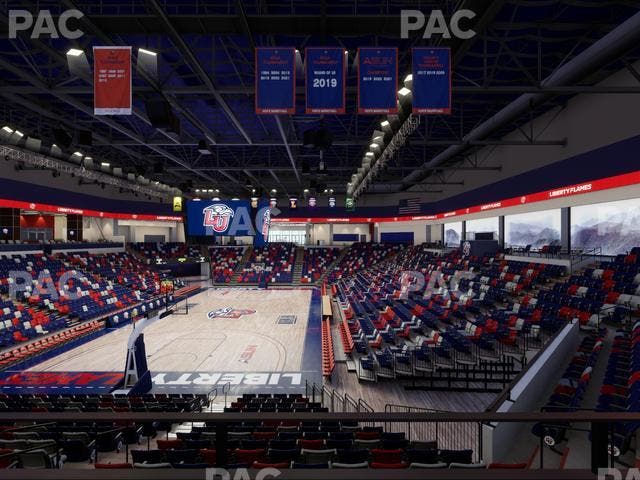 Liberty Arena - Section 17 Seat View