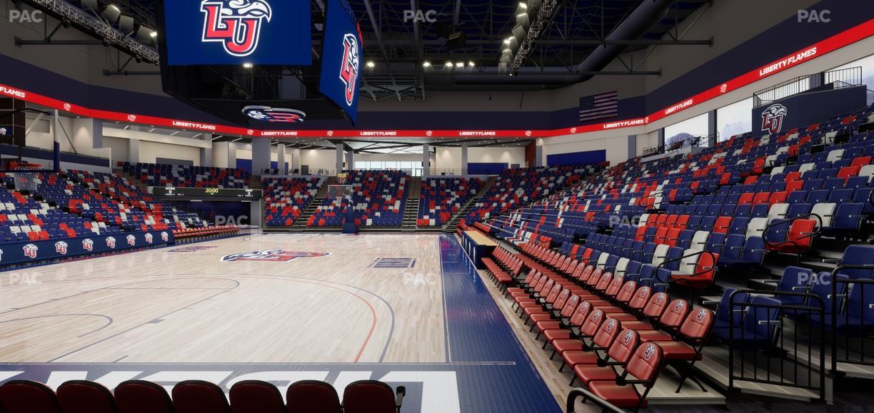 Liberty Arena - Section 17 Seat View