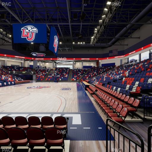 Liberty Arena - Section 17 Seat View