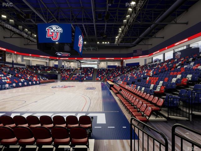 Liberty Arena - Section 17 Seat View