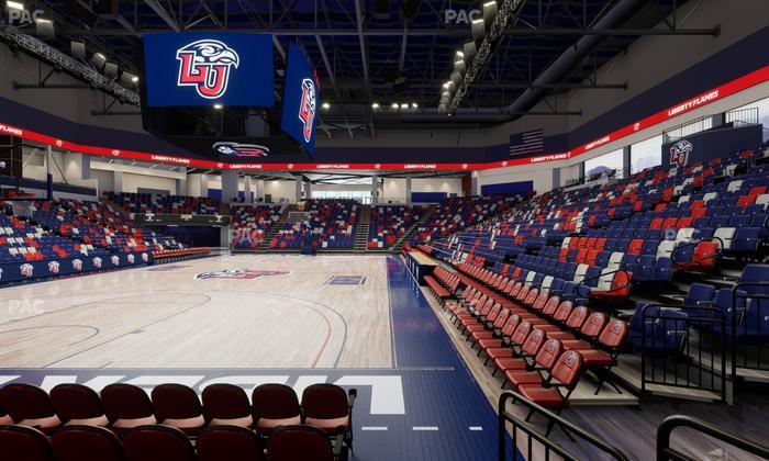 Liberty Arena - Section 17 Seat View