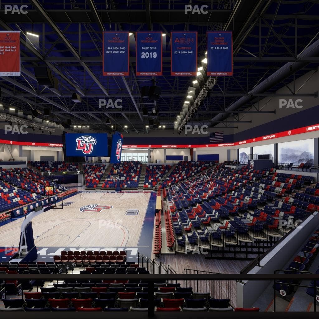 Liberty Arena - Section 17 Seat View