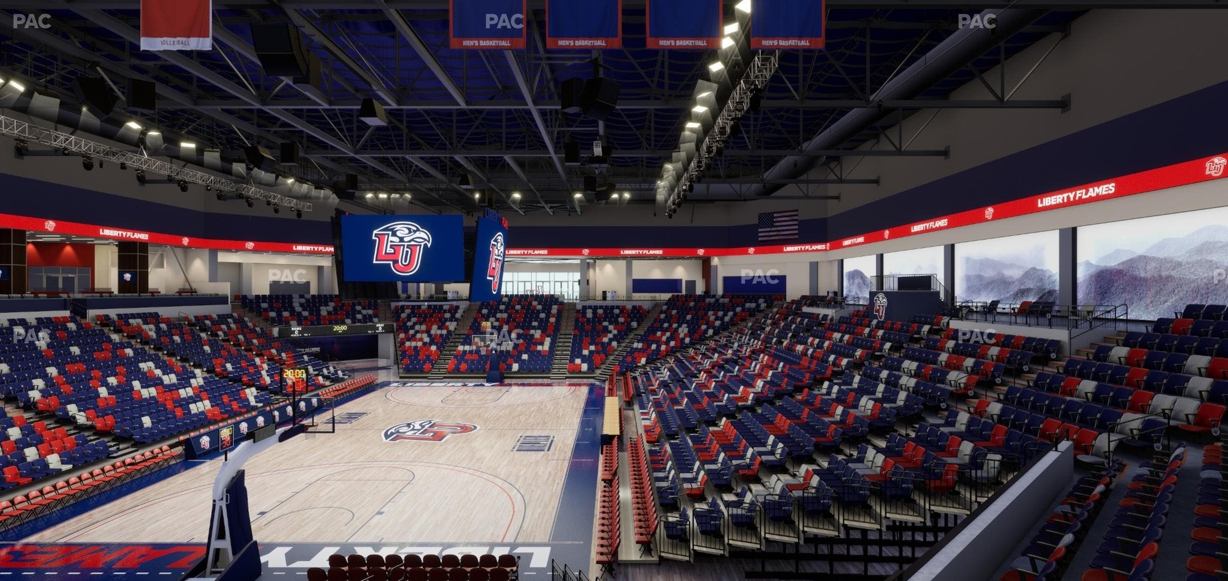 Liberty Arena - Section 17 Seat View