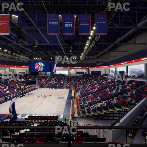 Liberty Arena - Section 17 Seat View
