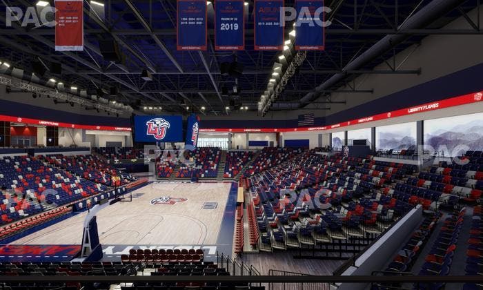 Liberty Arena - Section 17 Seat View