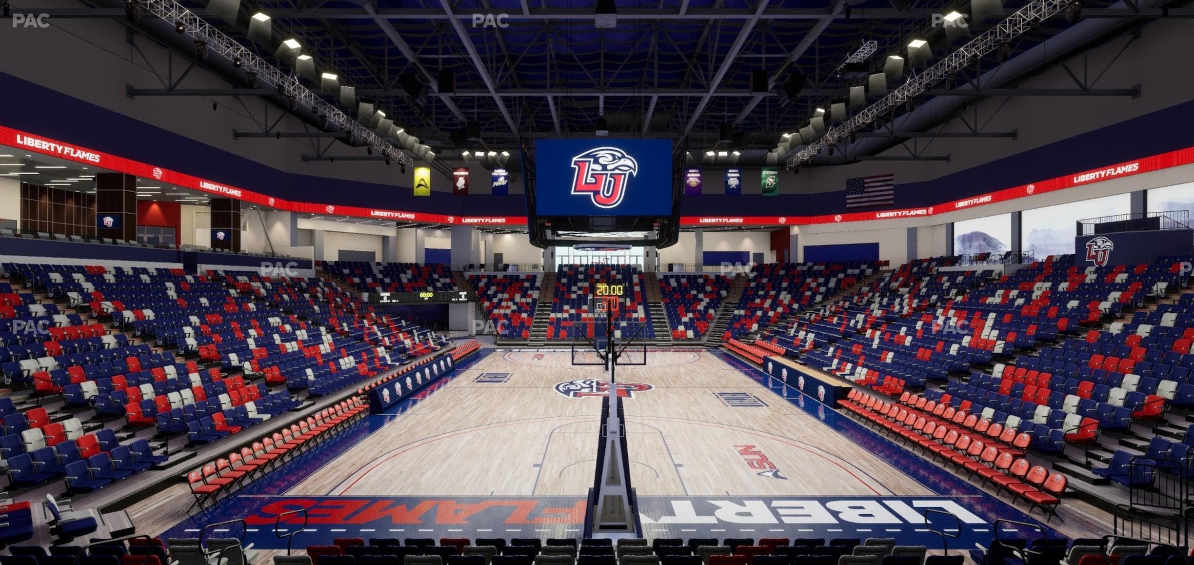 Liberty Arena - Section 18 Seat View