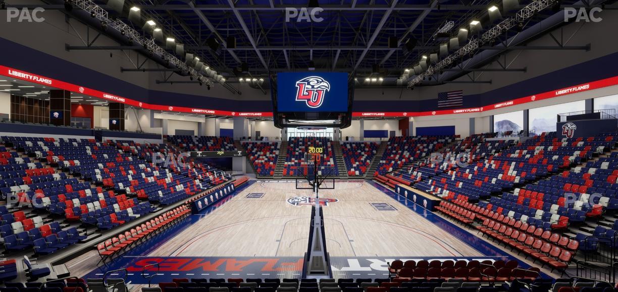 Liberty Arena - Section 18 Seat View