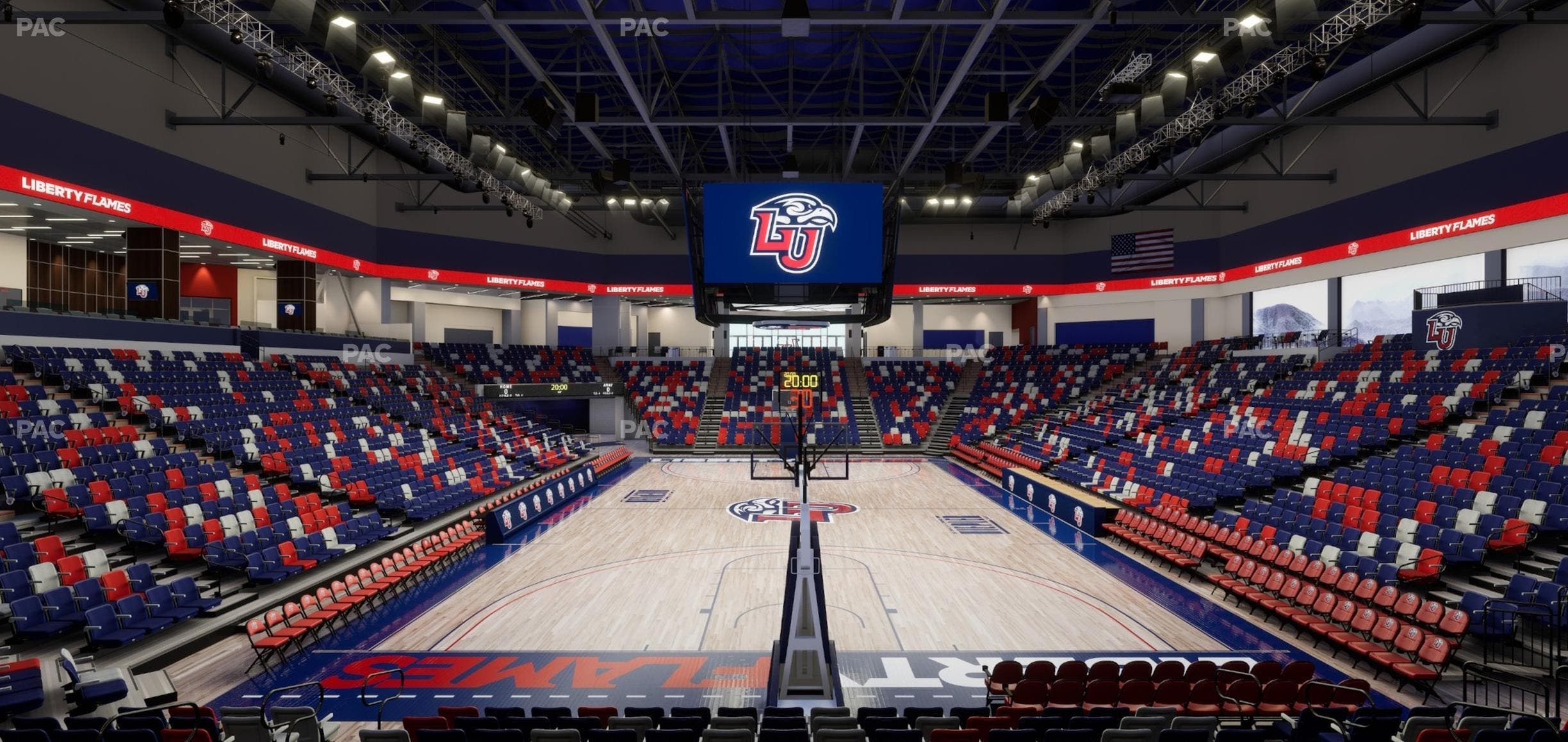 Liberty Arena - Section 18 Seat View