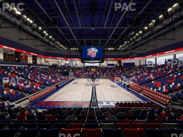 Liberty Arena - Section 18 Seat View