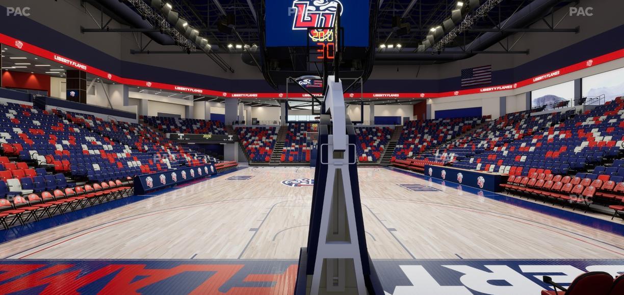 Liberty Arena - Section 18 Seat View