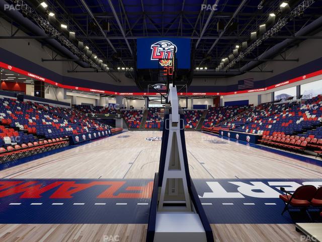 Liberty Arena - Section 18 Seat View