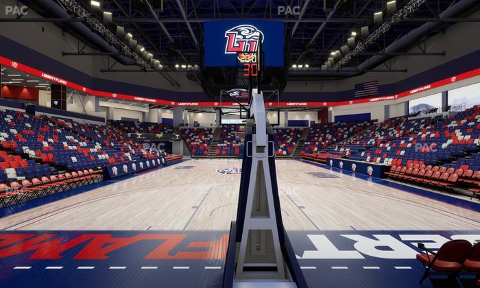 Liberty Arena - Section 18 Seat View