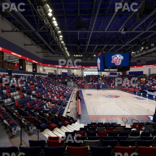 Liberty Arena - Section 19 Seat View