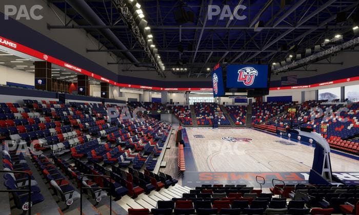 Liberty Arena - Section 19 Seat View