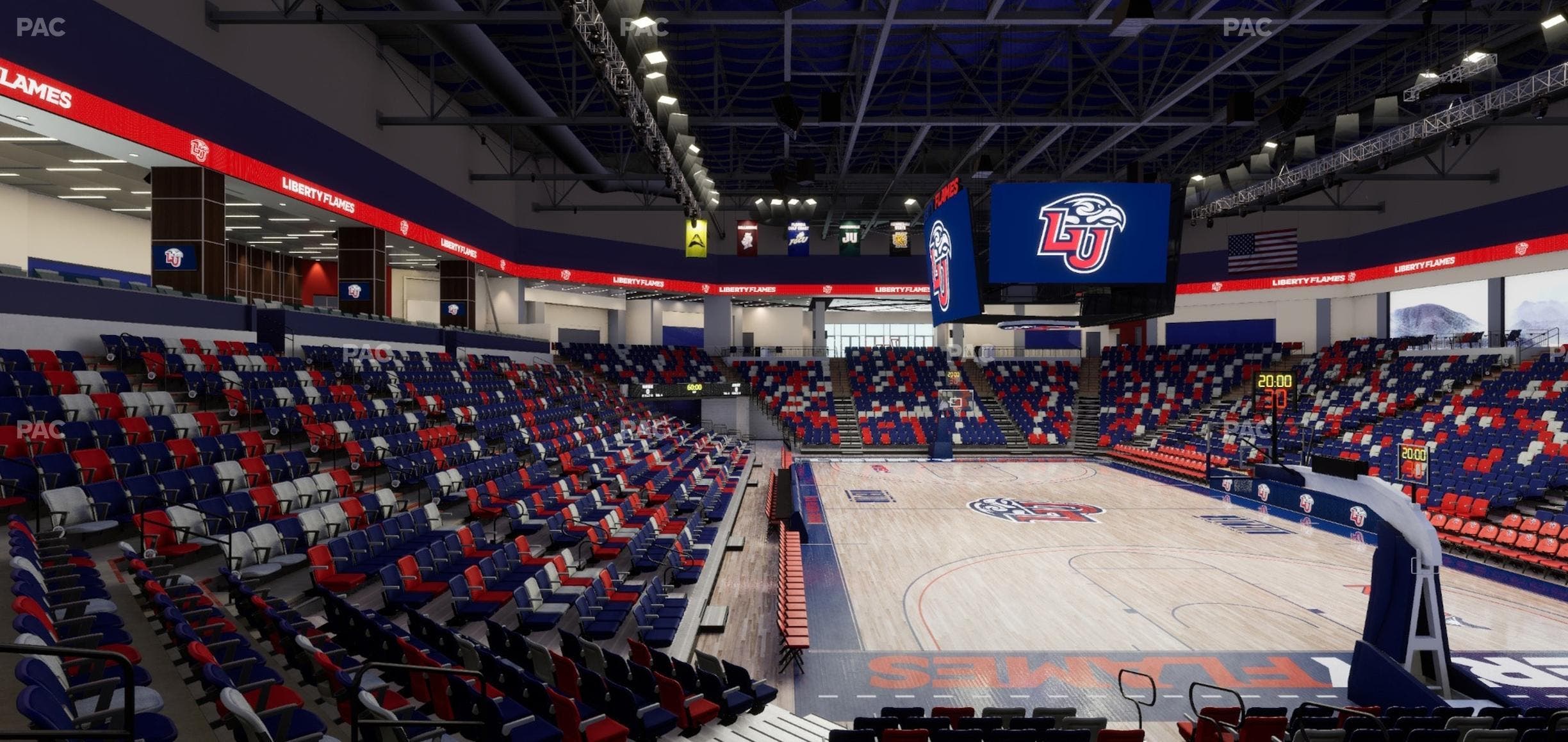 Liberty Arena - Section 19 Seat View