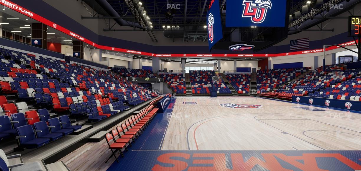 Liberty Arena - Section 19 Seat View