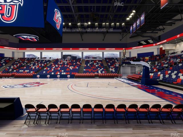 Liberty Arena - Section 2 Seat View