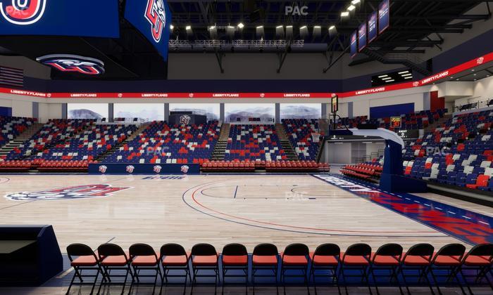 Liberty Arena - Section 2 Seat View