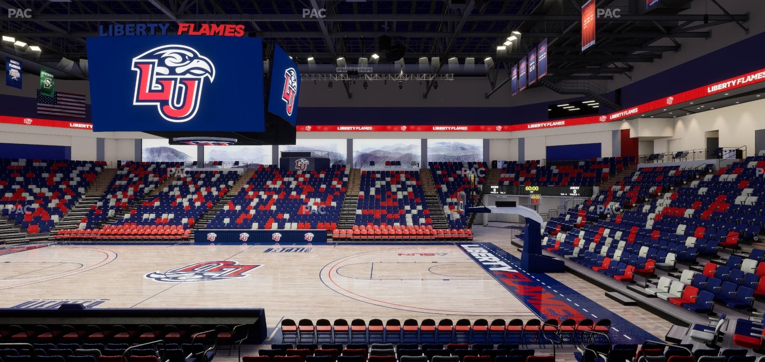 Liberty Arena - Section 2 Seat View