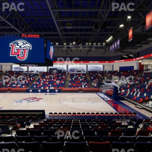 Liberty Arena - Section 2 Seat View