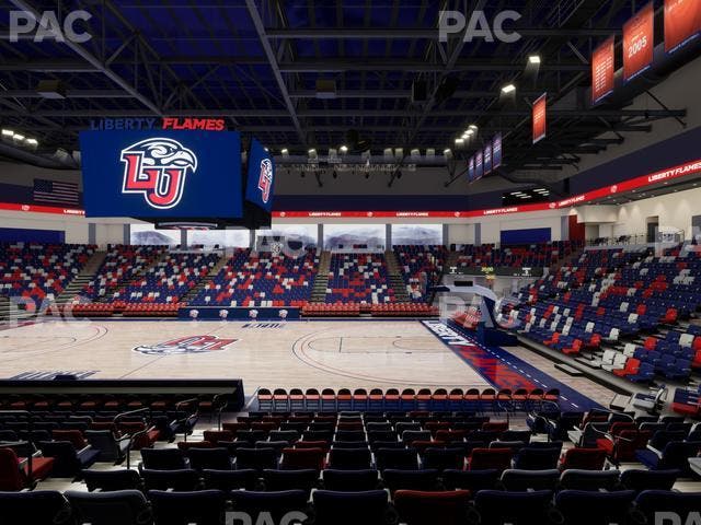 Liberty Arena - Section 2 Seat View