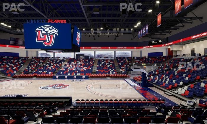 Liberty Arena - Section 2 Seat View