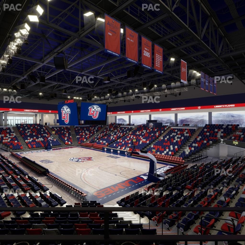 Liberty Arena - Section 20 Seat View
