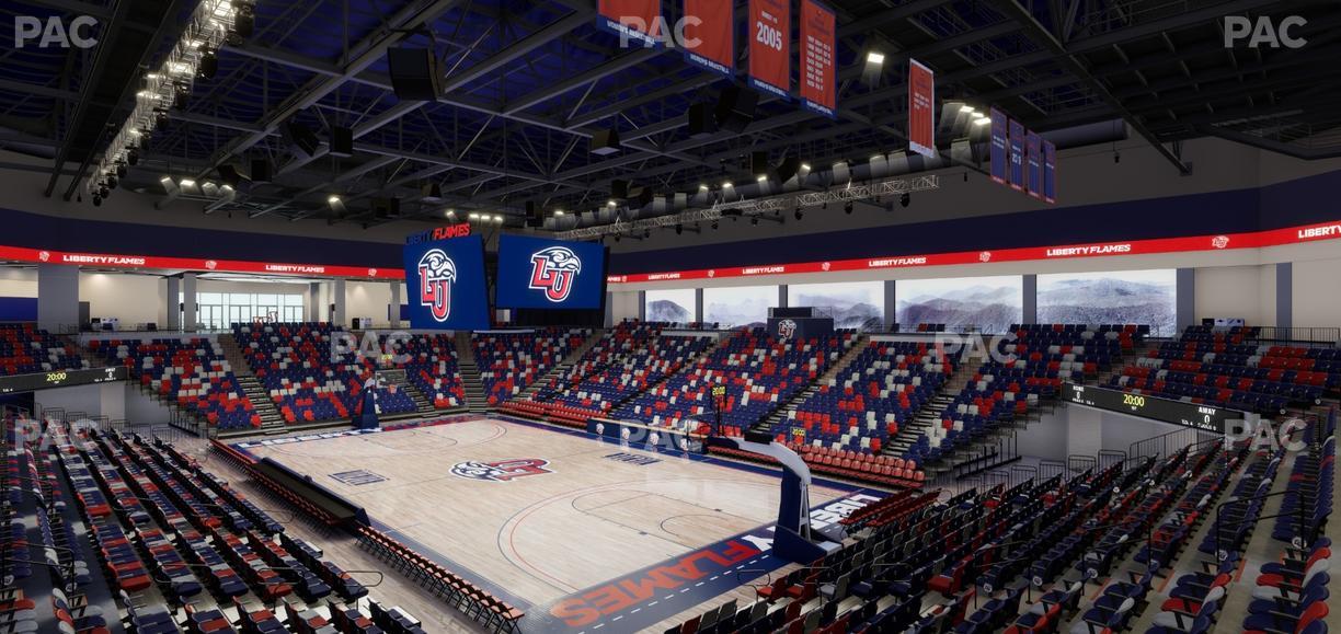 Liberty Arena - Section 20 Seat View