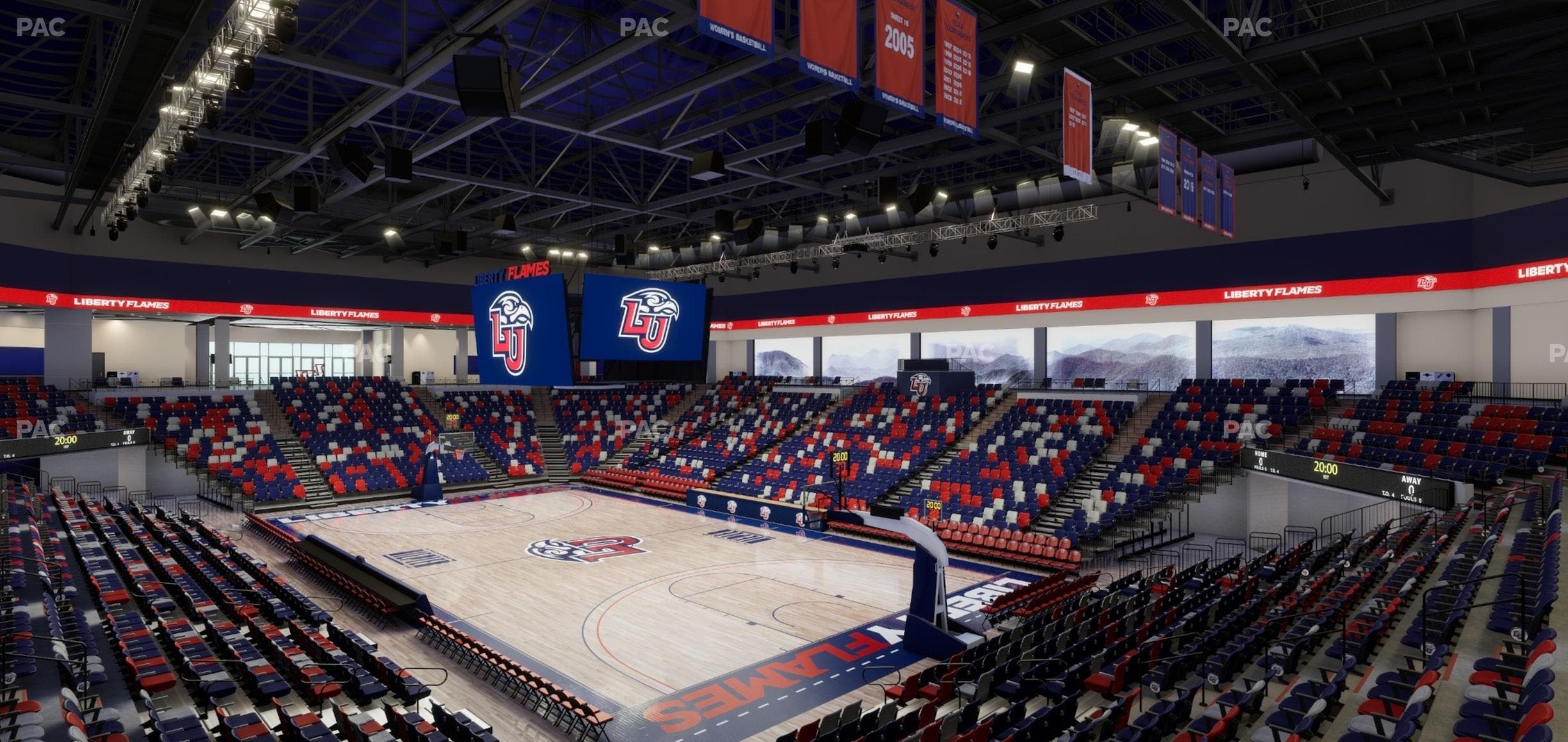 Liberty Arena - Section 20 Seat View
