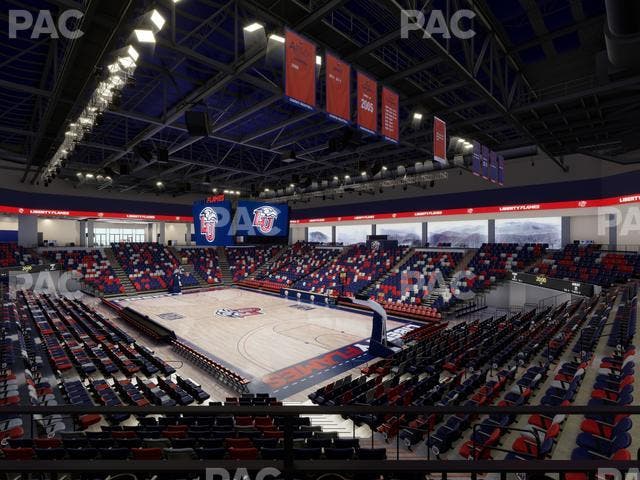 Liberty Arena - Section 20 Seat View