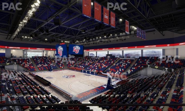 Liberty Arena - Section 20 Seat View