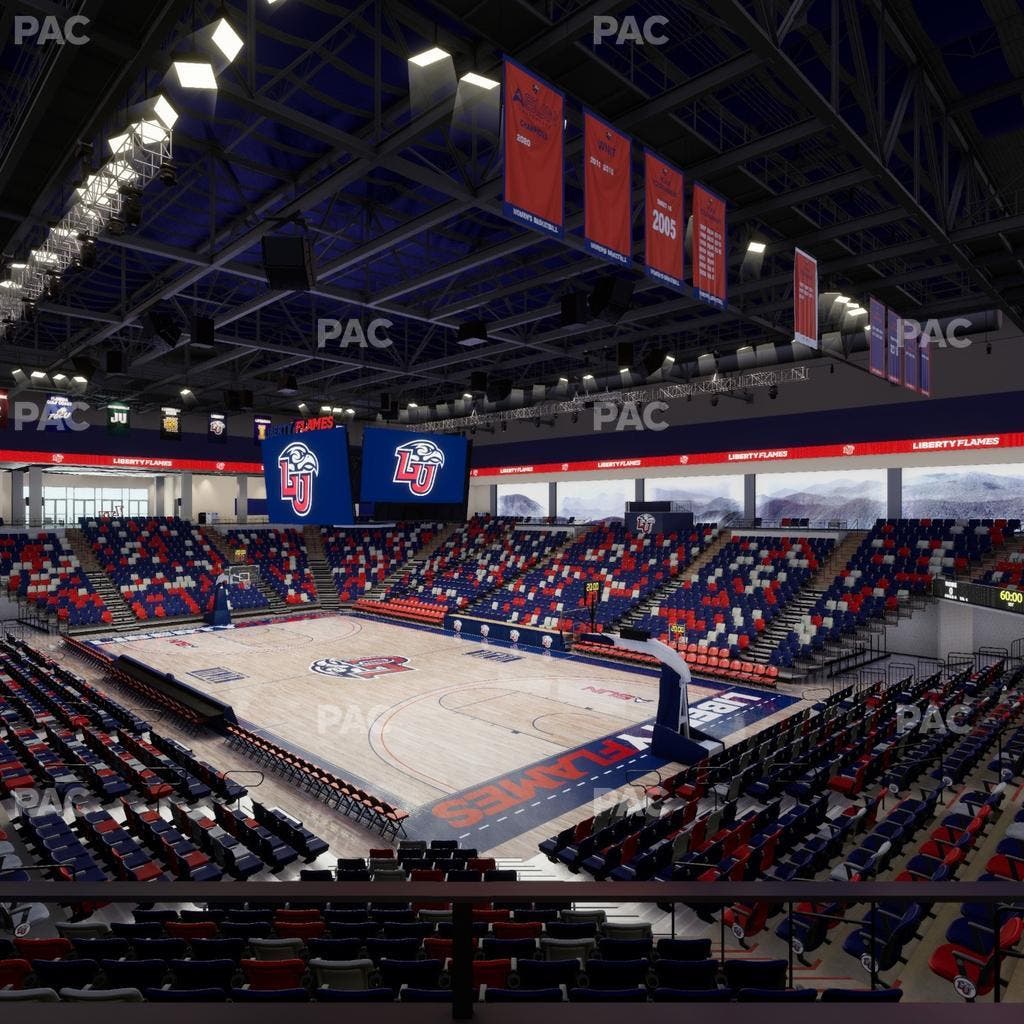 Liberty Arena - Section 20 Seat View