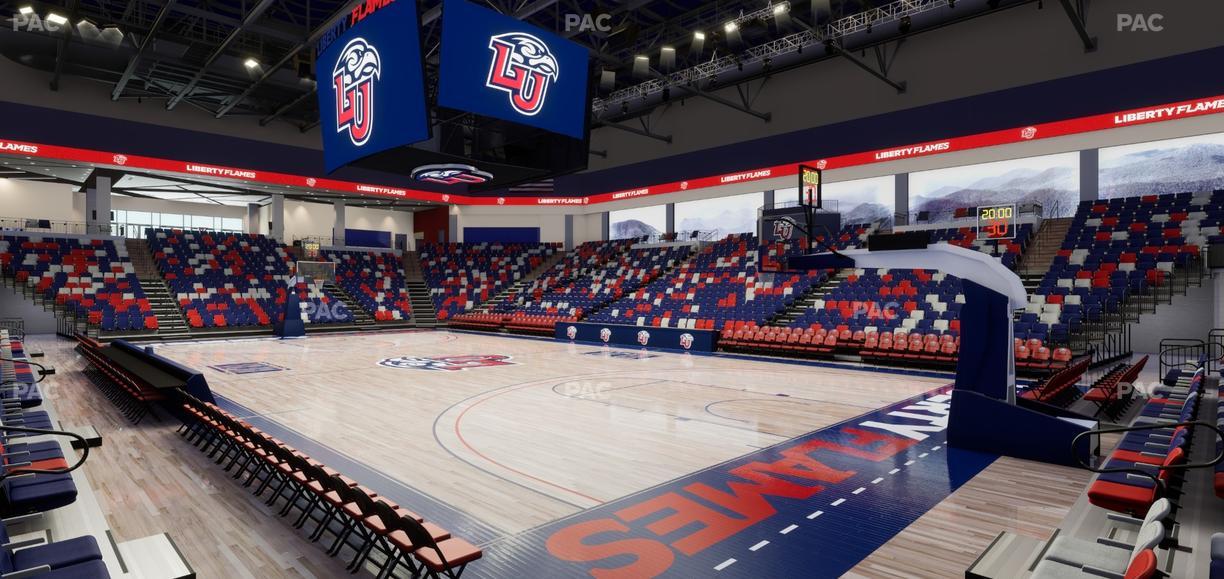 Liberty Arena - Section 20 Seat View