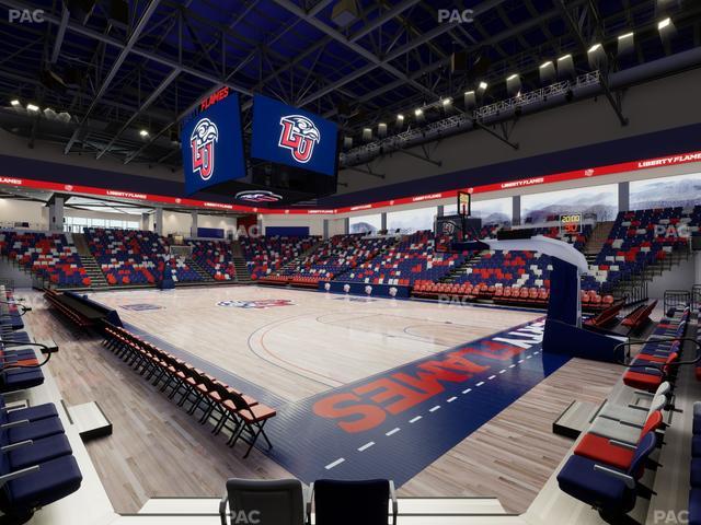 Liberty Arena - Section 20 Seat View