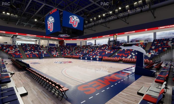Liberty Arena - Section 20 Seat View