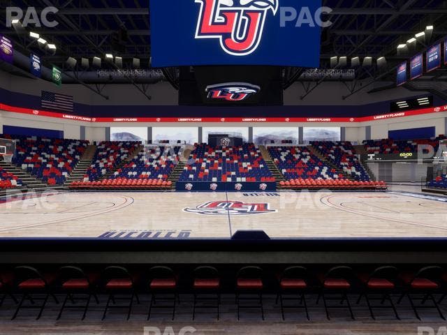 Liberty Arena - Section 3 Seat View