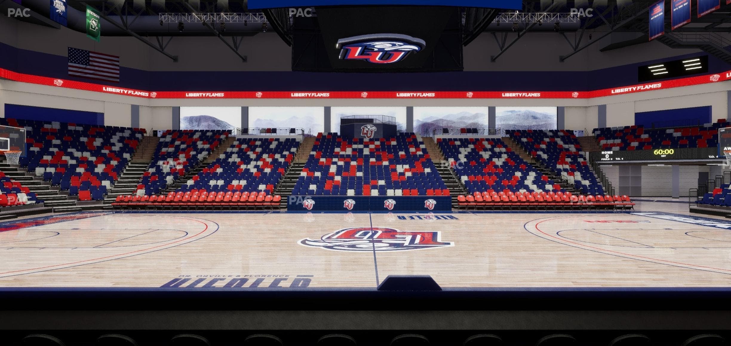 Liberty Arena - Section 3 Seat View