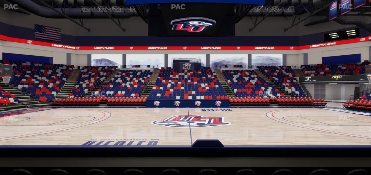 Liberty Arena - Section 3 Seat View