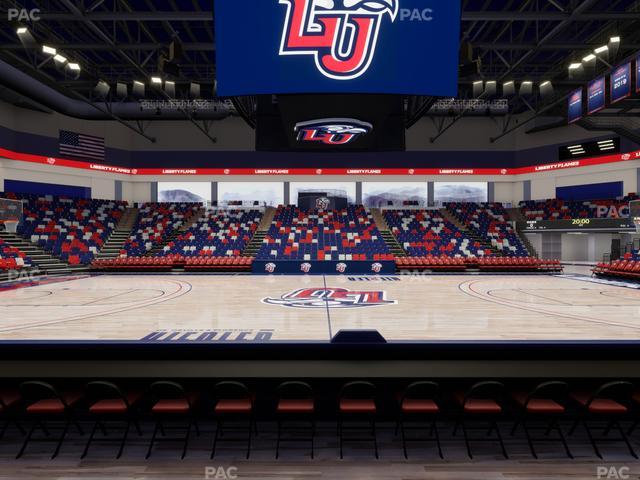 Liberty Arena - Section 3 Seat View