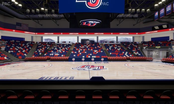 Liberty Arena - Section 3 Seat View