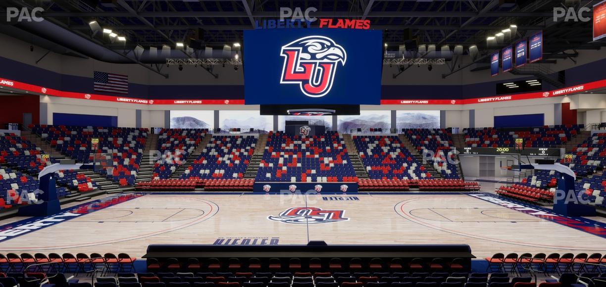 Liberty Arena - Section 3 Seat View