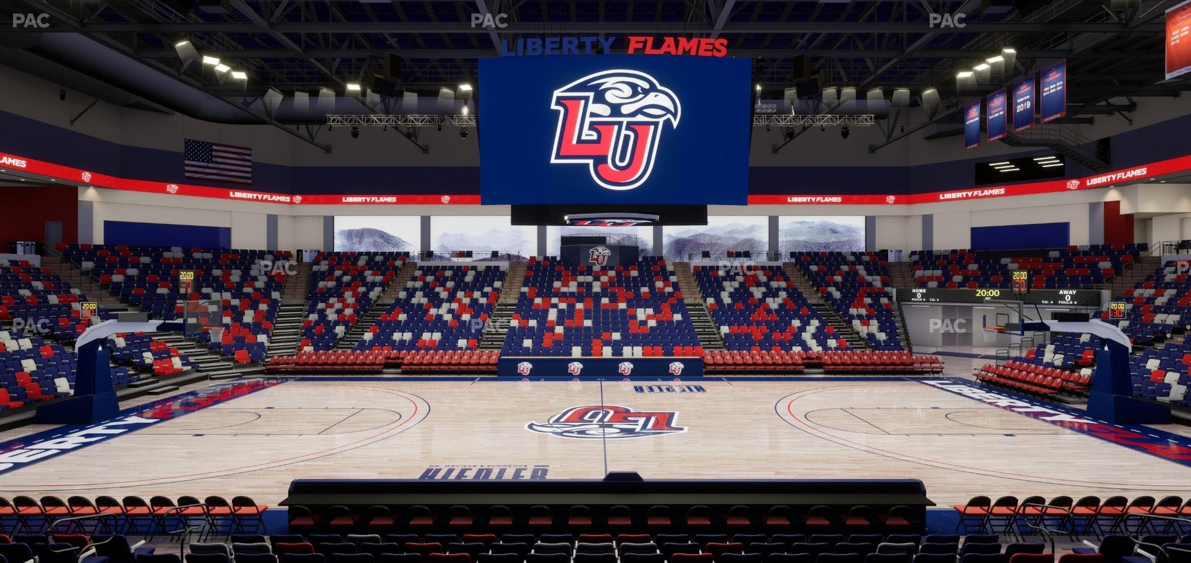 Liberty Arena - Section 3 Seat View
