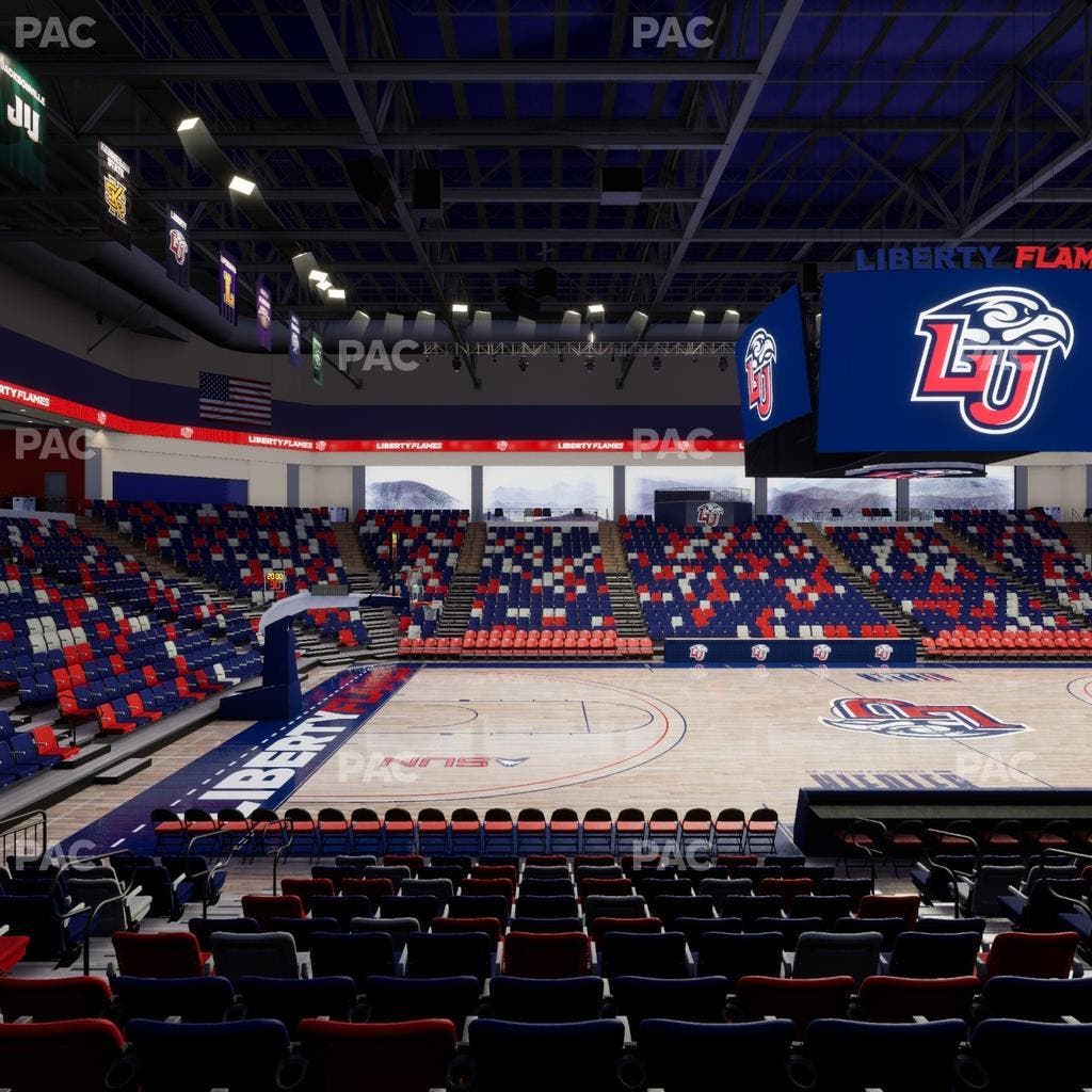 Liberty Arena - Section 4 Seat View