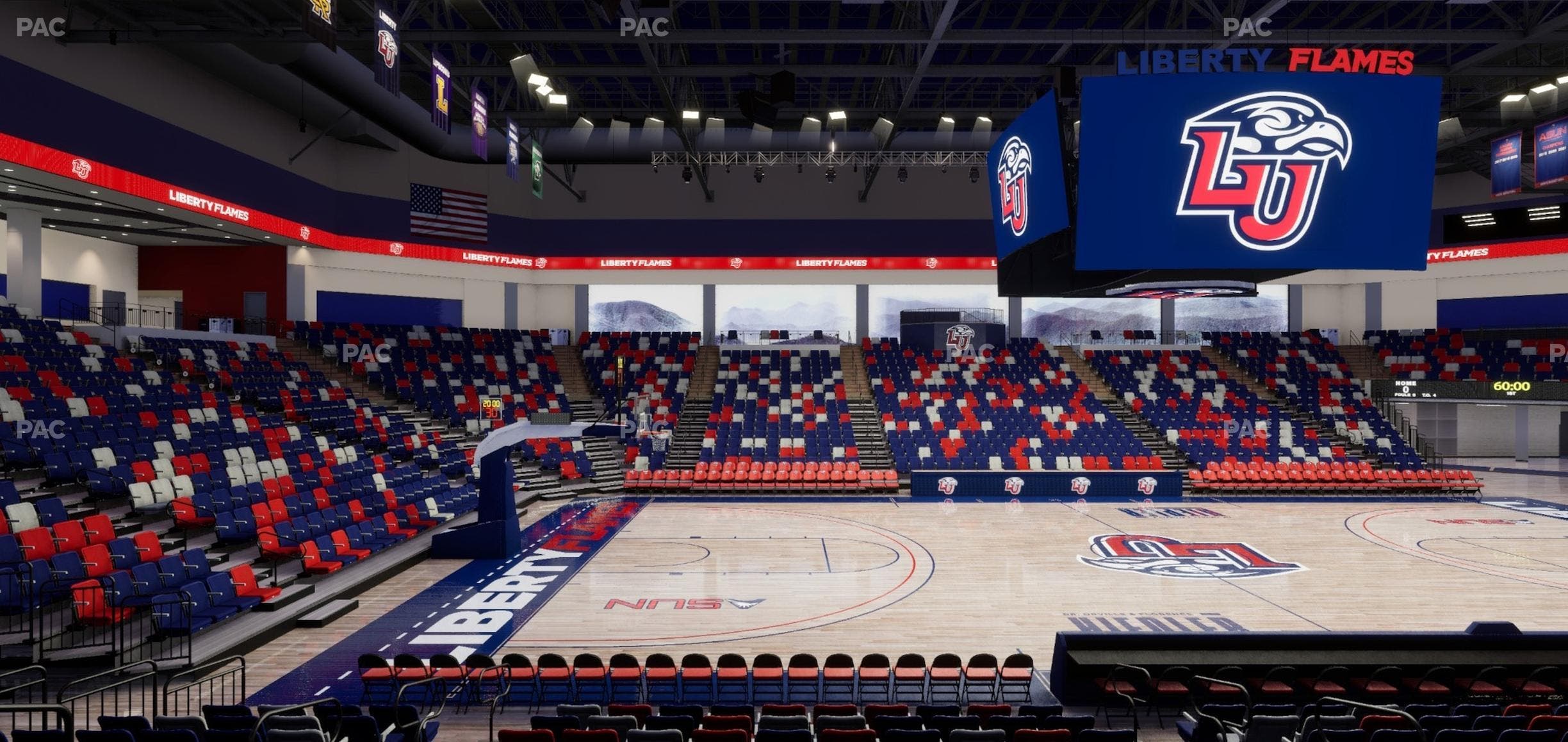 Liberty Arena - Section 4 Seat View