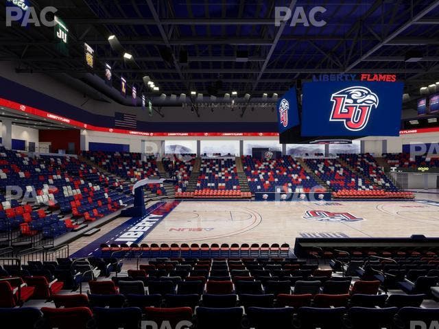 Liberty Arena - Section 4 Seat View