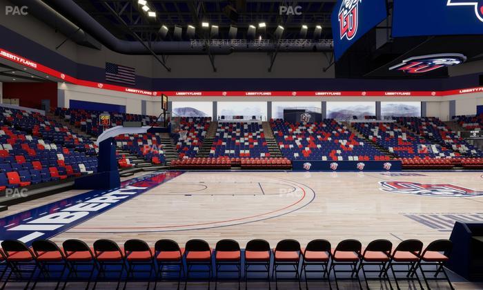 Liberty Arena - Section 4 Seat View