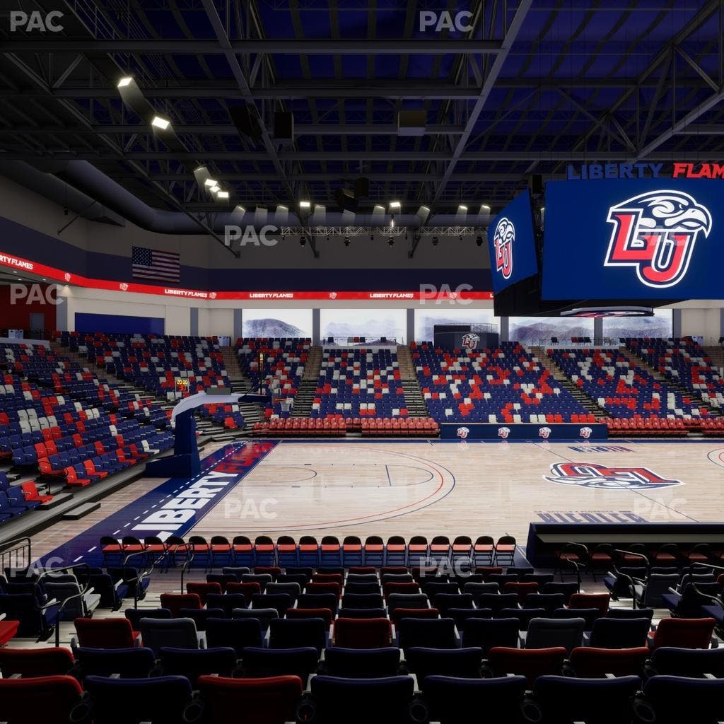 Liberty Arena - Section 4 Seat View