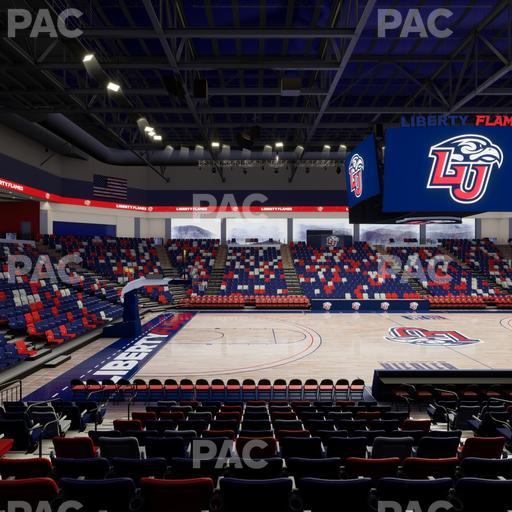 Liberty Arena - Section 4 Seat View