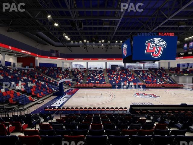 Liberty Arena - Section 4 Seat View