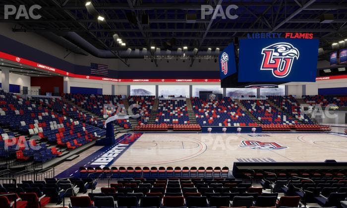 Liberty Arena - Section 4 Seat View